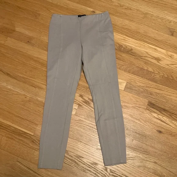 Ladies Size Small Rachel Zoe Men's Tailored Dress Pants in Light Taupe GUC - Picture 1 of 6